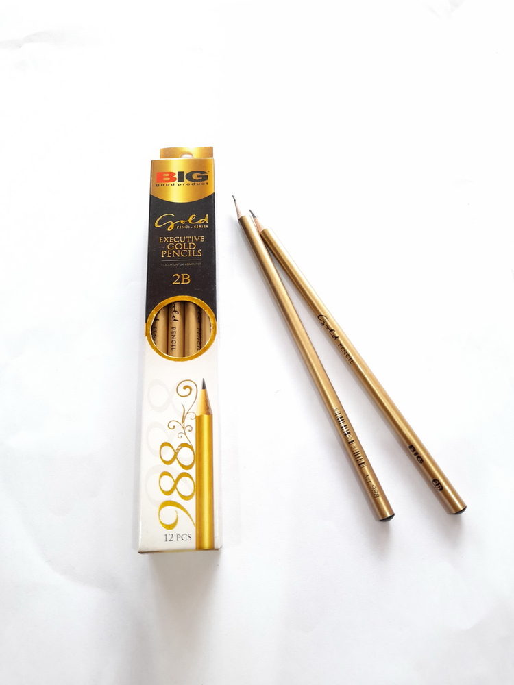 Pensil 2B BIG Gold | Toko Toyibs | Belanja Aman Dan Nyaman